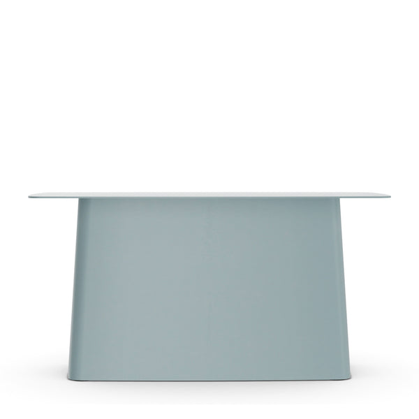 Large Metal Side Outdoor Table - Ice Grey